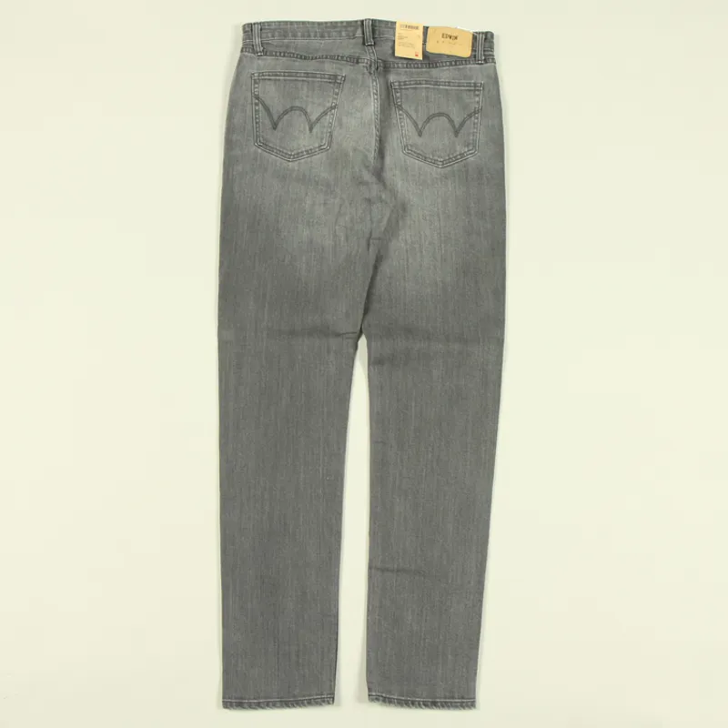 Edwin Skinny Kaihara Stretch - Black Grey Used